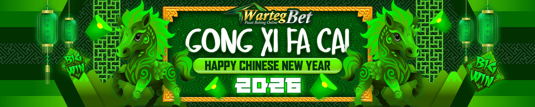 Selamat Tahun Baru Imlek 2026 | WARTEGBET